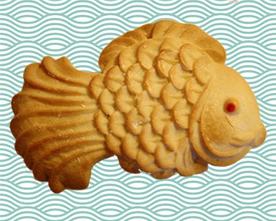 lucky fish cookies