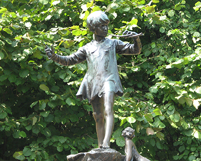 peter pan statue kensington gardens