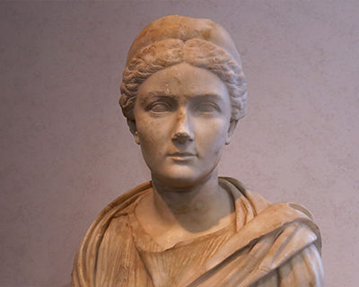 palazzo massimo alle terme marble bust sabina wife hadrian