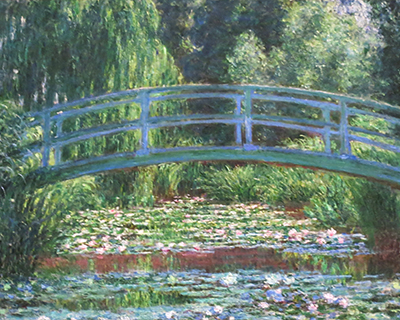 phildelphia museum of art monet water lily pond giverny