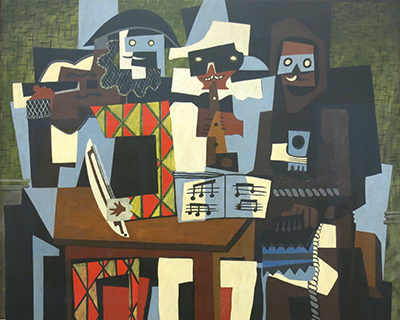 phildelphia museum of art picasso three musicians