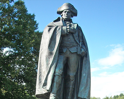 pennsylvania valley forge von steugen statue