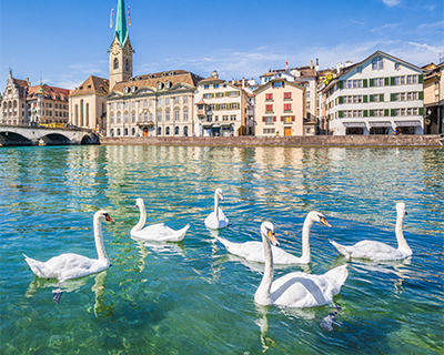 lake promenade zurich