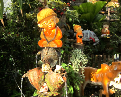 thailand wat doi suthep rock gardens